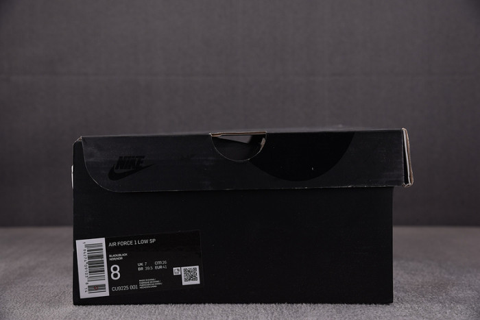 nike air force 1 low sp black cu9225-001