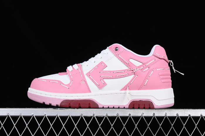 off-white out of office leather sneakers