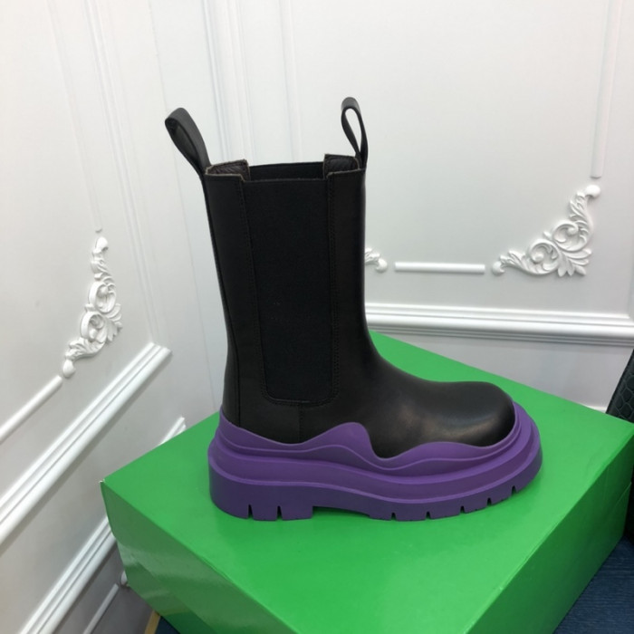 botteg*Ve*ne*ta tire leather ankle boots