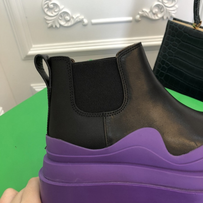 botteg*Ve*ne*ta tire leather ankle boots