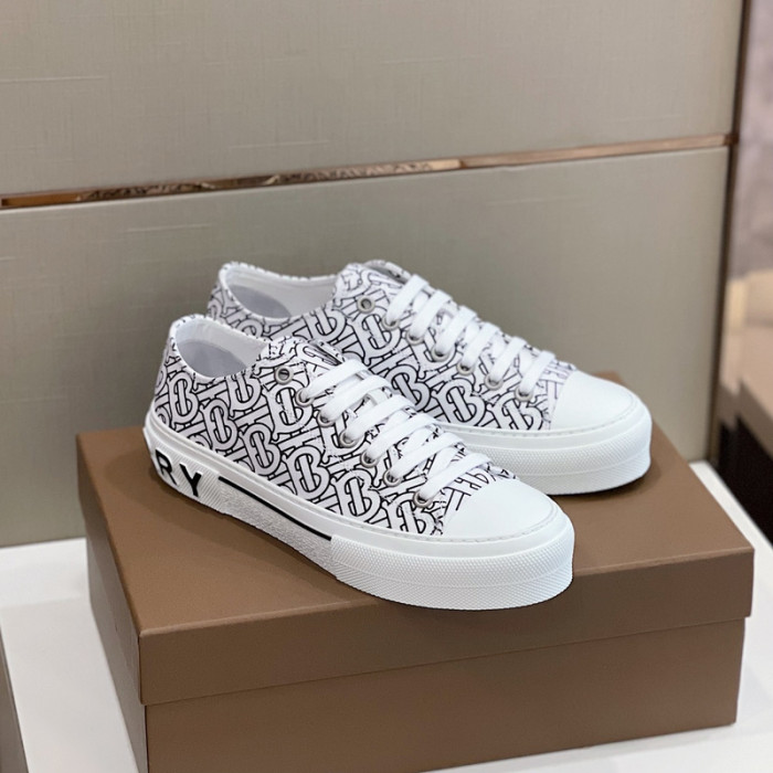 B**rry vintage check cotton sneakers