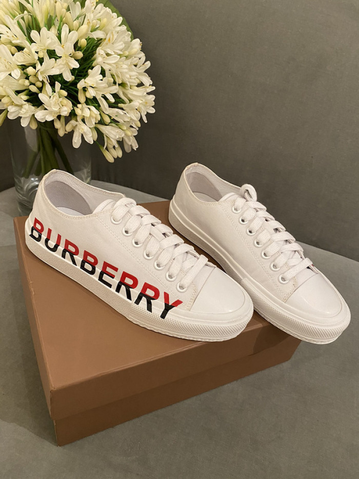 B**rry vintage check cotton sneakers