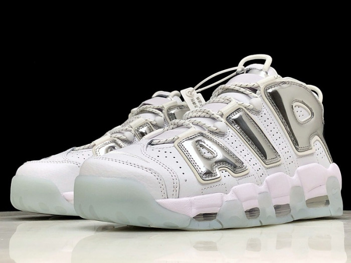 Nike Air More Uptempo White Chrome Blue Tint 917593-100