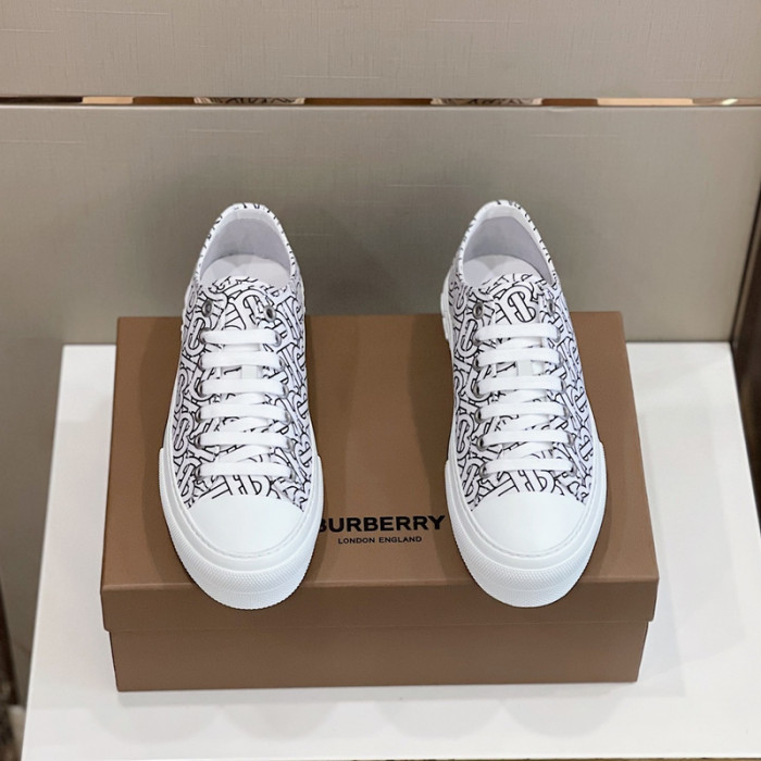 B**rry vintage check cotton sneakers