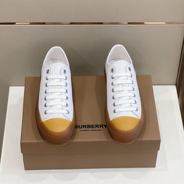 B**rry vintage check cotton sneakers