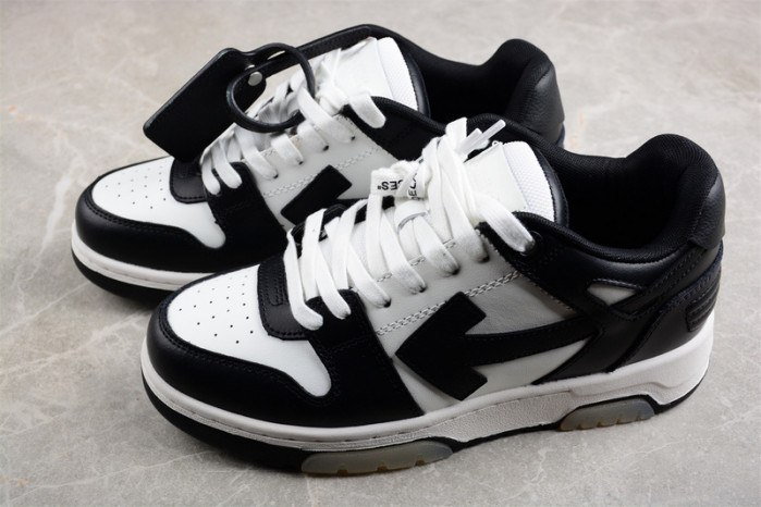 off-white out of office leather sneakers