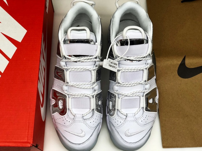 Nike Air More Uptempo White Chrome Blue Tint 917593-100