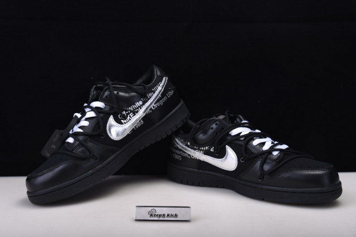 ow x dunk low 
