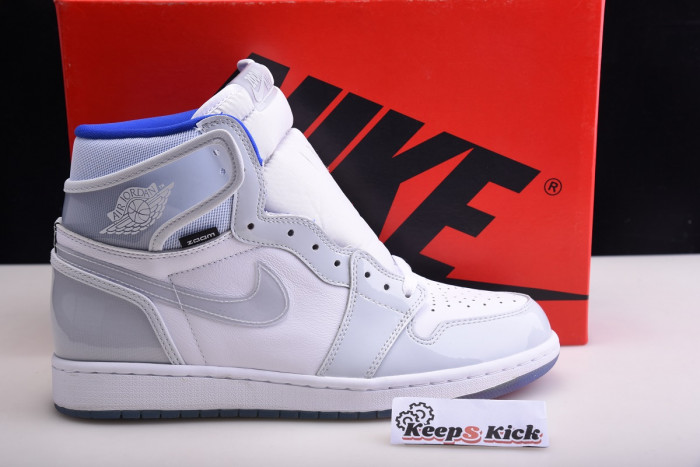 Air Jordan 1 Zoom White Racer Blue CK6637-104