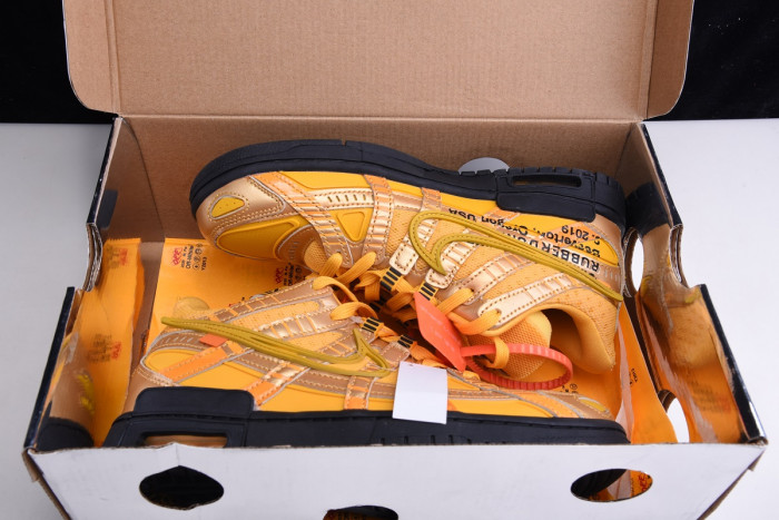 off white x air rubber dunk