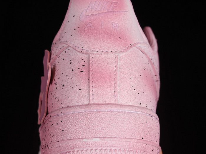 chrome hearts x nike air force 1 low 07 pink/pink/white dd8959-100